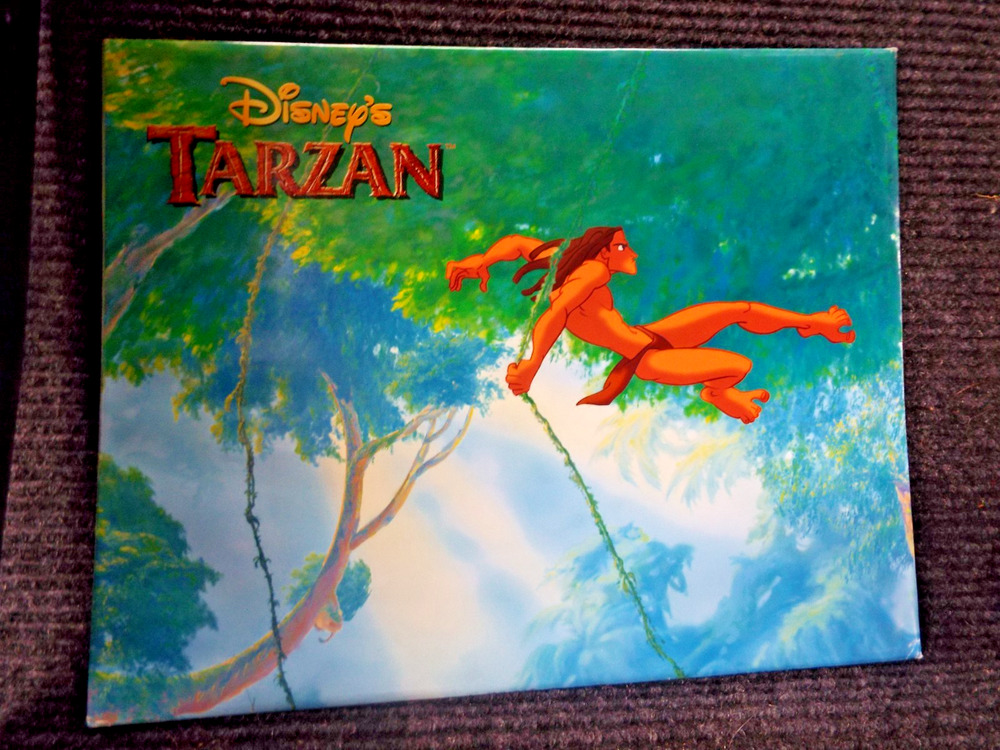 TARZAN Disney Store Cast Member Exclusive Lithograph with envelope